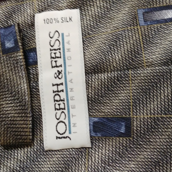 Joseph & feiss men's Silk necktie - Picture 3 of 3
